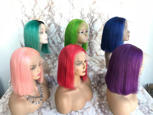 Colored Lace Front Wig